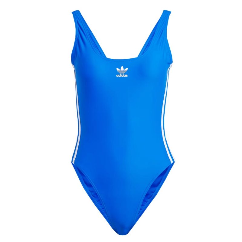 adidas Women s Adicolor 3 Stripes Swimsuit IM1146 01