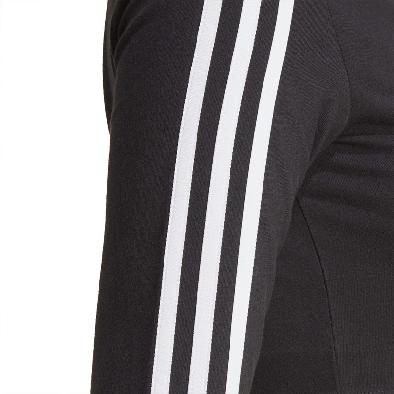 adidas Women s Adicolor Classics 3 Stripes Button Long Sleeve T Shirt IC5473 06