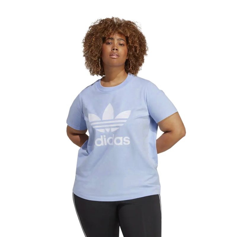 adidas Women s Adicolor Classics Trefoil T Shirt HY8334 03