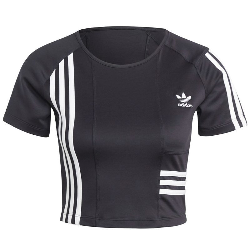 adidas Women s Adicolor Crop T Shirt IC2379 01