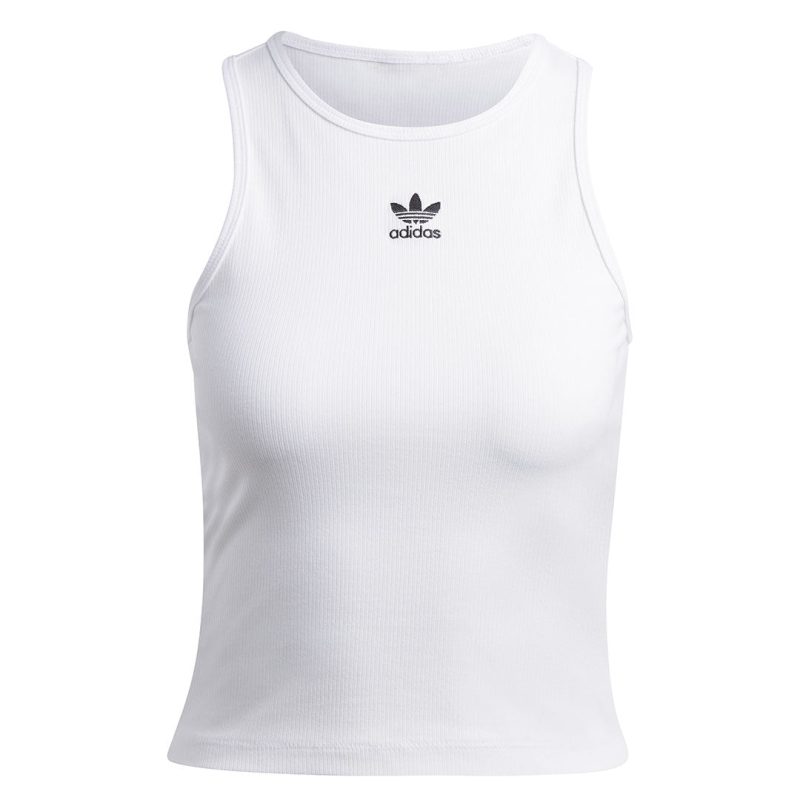 adidas Women s Adicolor Essentials Rib Tank Top IB9111 01