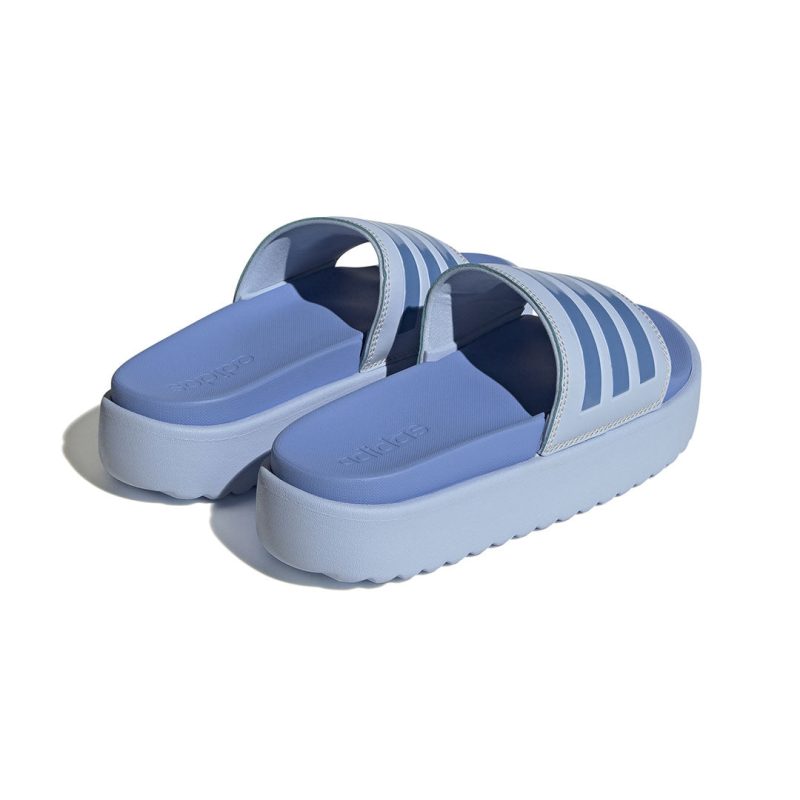 adidas Women s Adilette Platform Slides HQ6181 04