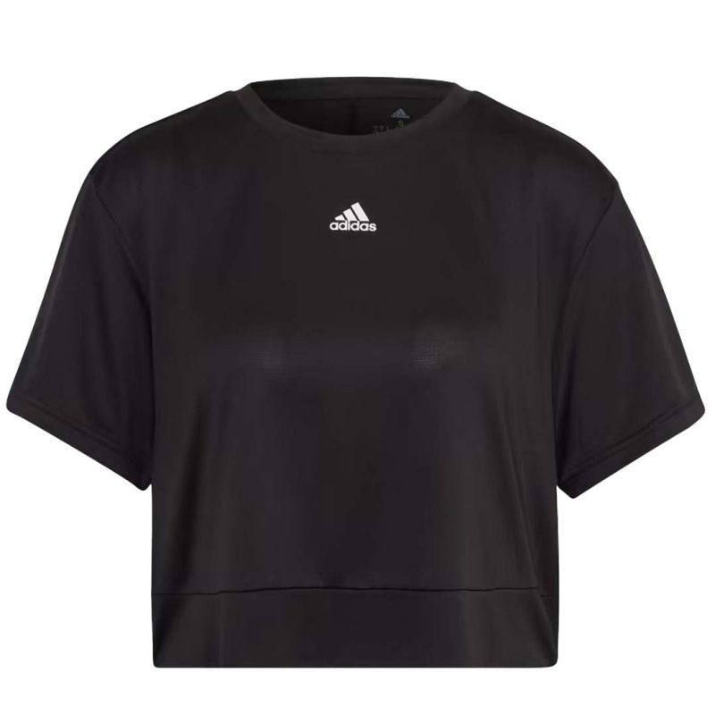 adidas Women s Aeroready Studio Crop T Shirt HD8943 01