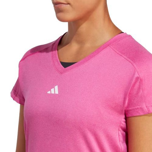 adidas Women s Aeroready Train Essentials V Neck T Shirt HR7876 05