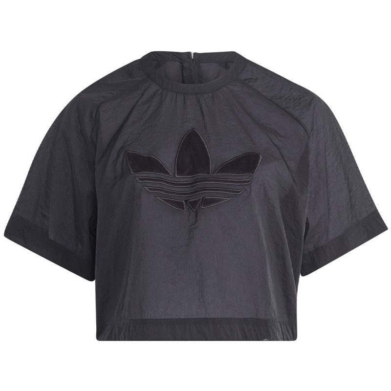 adidas Women s Always Original Cropped T Shirt Plus Size IC7229 01