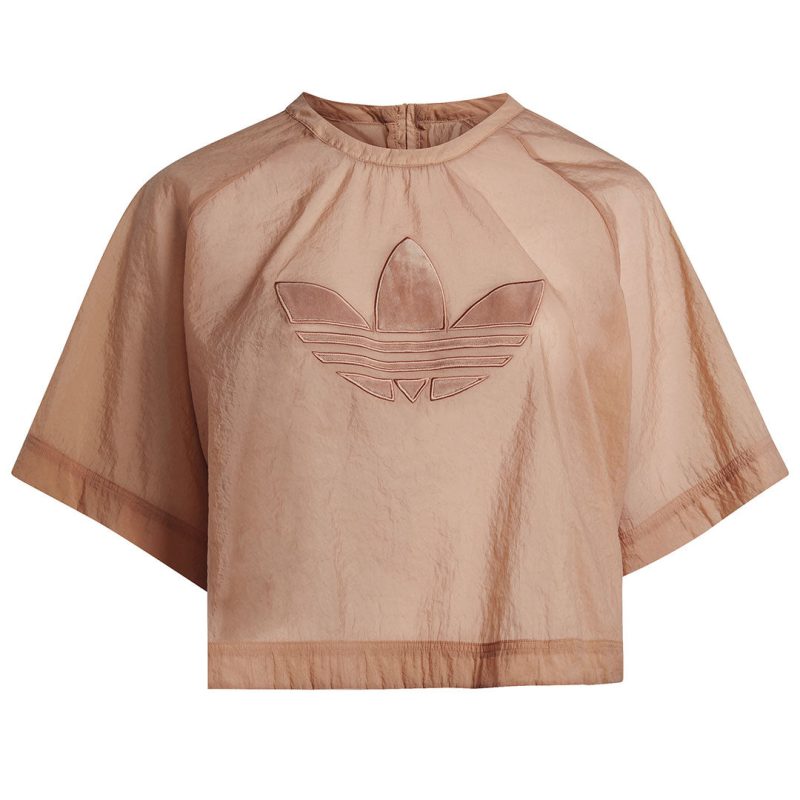 adidas Women s Always Original Cropped T Shirt Plus Size IC7230 01