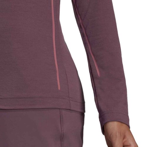 adidas Women s Authentic Balance Yoga Studio Long Sleeve T Shirt HZ9077 5