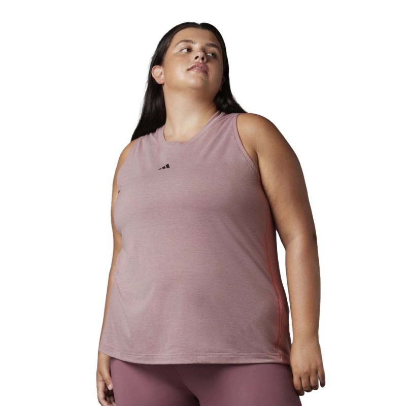 adidas Women s Authentic Yoga Tank Plus Size HZ9075 02