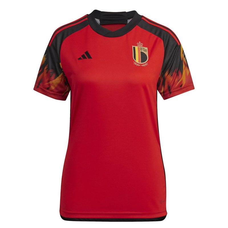 adidas Women s Belgium 22 Home Jersey HE6631 01