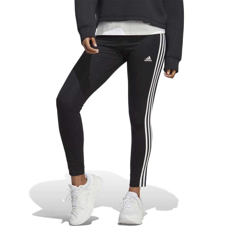 adidas Women s Essentials 3 Stripes High Waisted Single Jersey Leggings IC7151 02