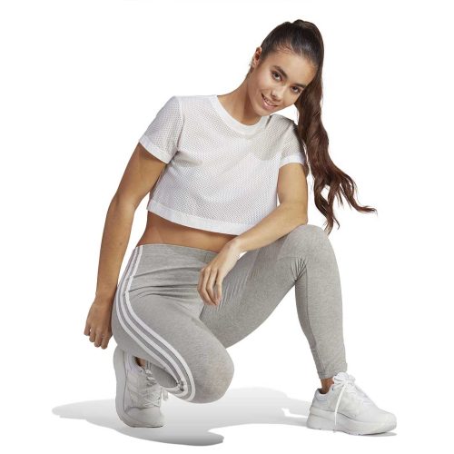 adidas Women s Essentials 3 Stripes High Waisted Single Jersey Leggings IC7152 04