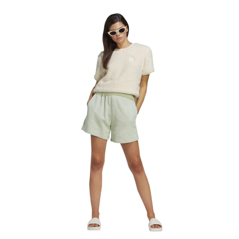 adidas Women s Essentials Made With Hemp Shorts IC1505 02