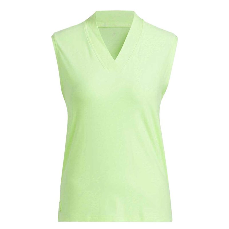 adidas Women s Go To Sleeveless Polo Shirt HA6041 1