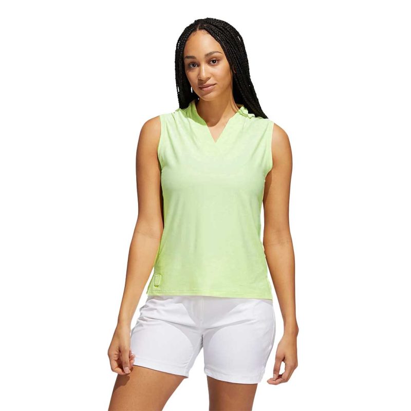 adidas Women s Go To Sleeveless Polo Shirt HA6041 2