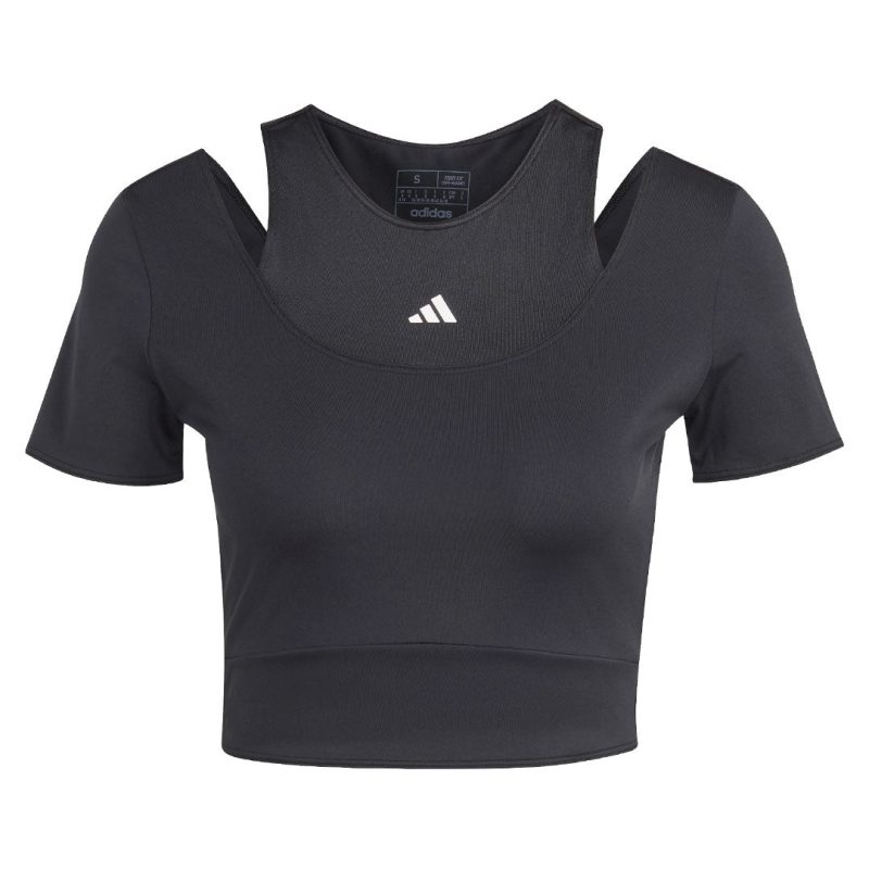 adidas Women s HIIT AEROREADY Crop Training T Shirt HN5538 01