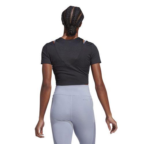 adidas Women s HIIT AEROREADY Crop Training T Shirt HN5538 03