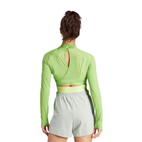 adidas Women s HIIT Heat.Rdy Long Sleeve Crop T Shirt IM2656 03