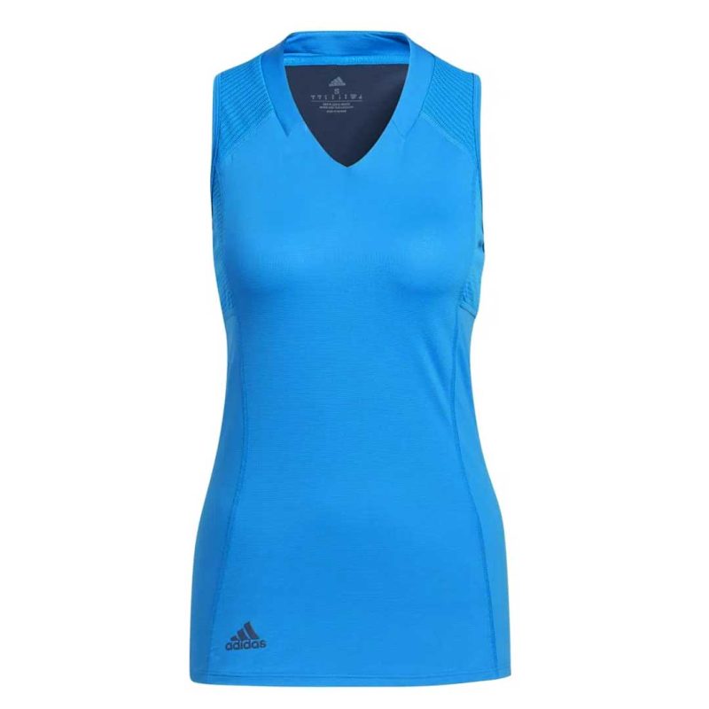 adidas Women s Heat Rdy Sleeveless Polo HH8603 1