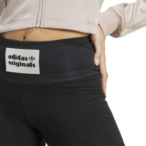 adidas Women s High Waist Towel Bike Shorts IC8529 04