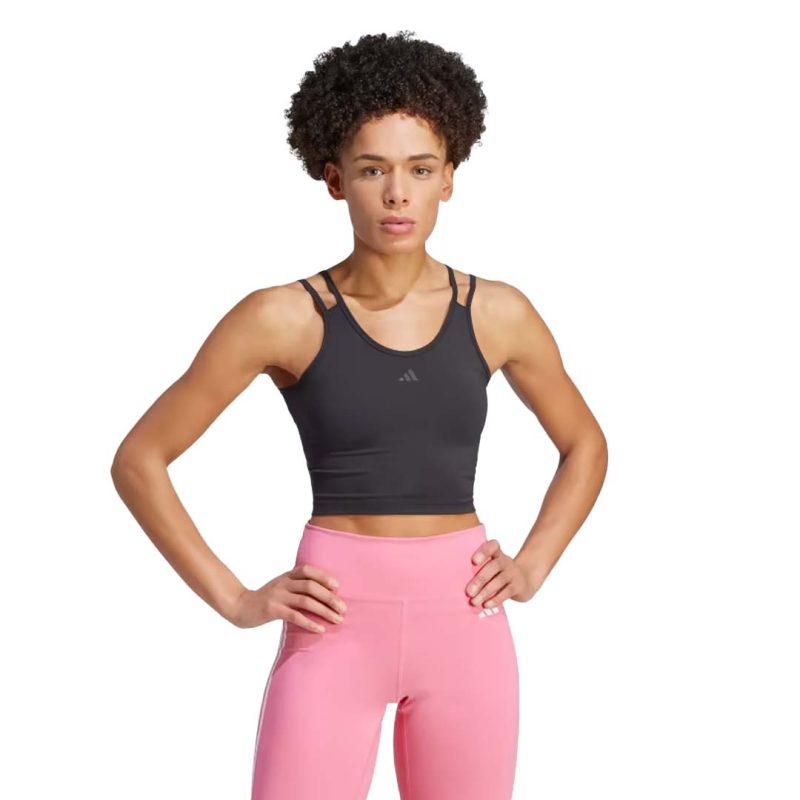 adidas Women s Hiit Heat.Rdy Crop Tank Top IM2652 02