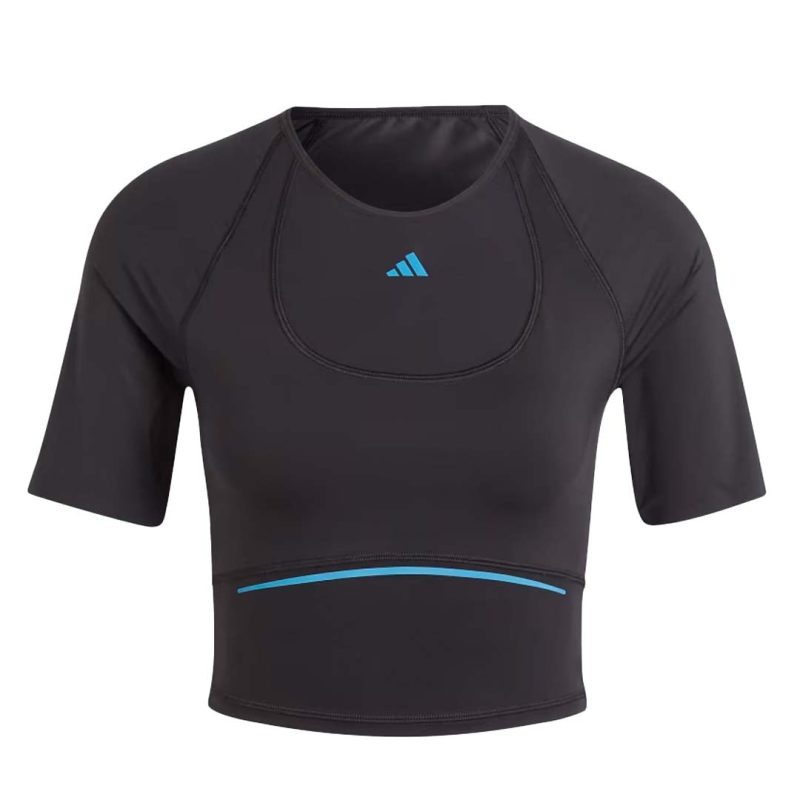 adidas Women s Hiit Heat.Rdy Training Crop T Shirt HN5556 01