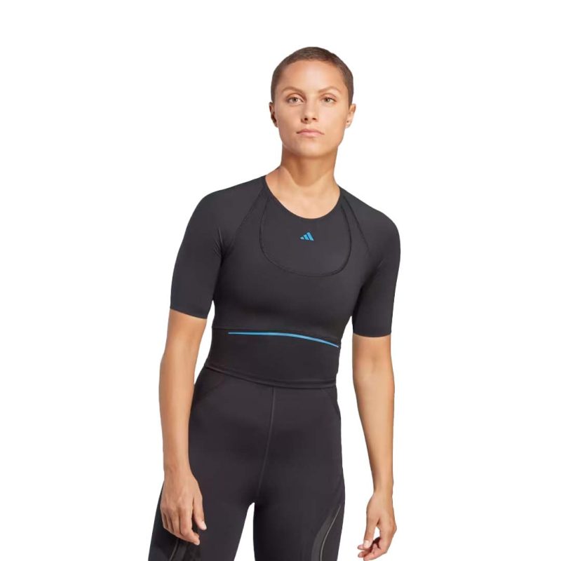 adidas Women s Hiit Heat.Rdy Training Crop T Shirt HN5556 02