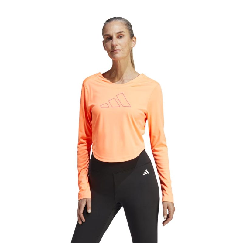 adidas Women s Hyperbright Training Long Sleeve T Shirt IL6617 02