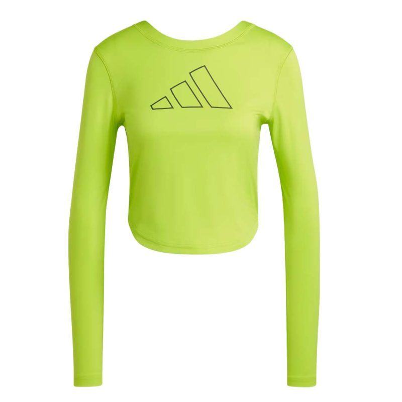 adidas Women s Hyperbright Training Long Sleeve T shirt IL6618 01