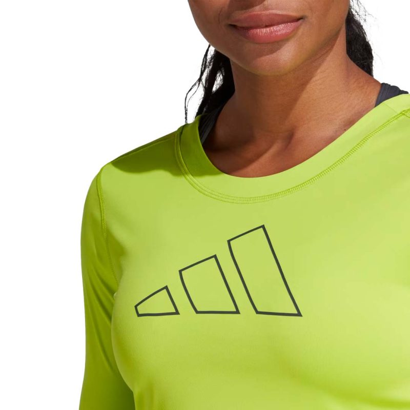 adidas Women s Hyperbright Training Long Sleeve T shirt IL6618 05