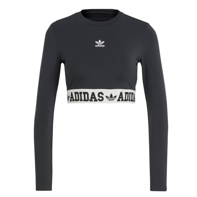 adidas Women s Neutral Court Graphic Long Sleeve T Shirt IS5266 01