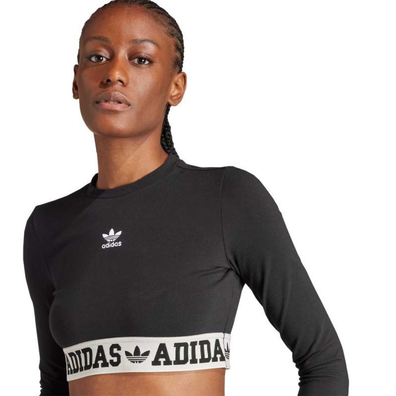 adidas Women s Neutral Court Graphic Long Sleeve T Shirt IS5266 05