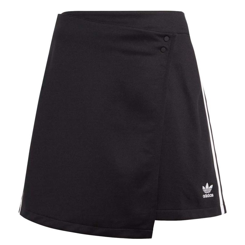 adidas Women s Originals Adicolor Classics 3 Stripes Wrapping Skirt IC5475 1