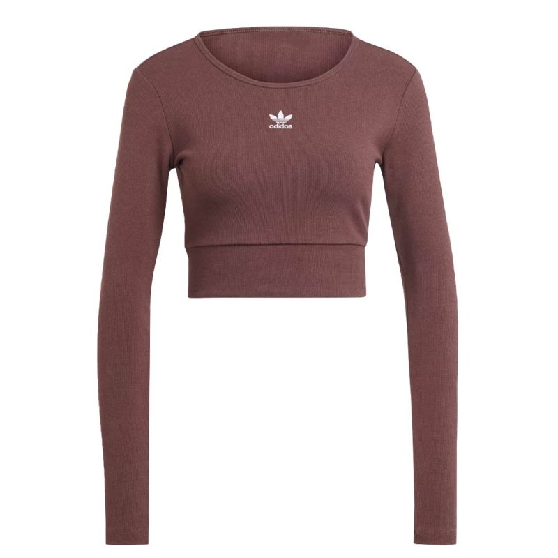 adidas Women s Originals Essentials Rib Long Sleeve T Shirt IJ5385 5