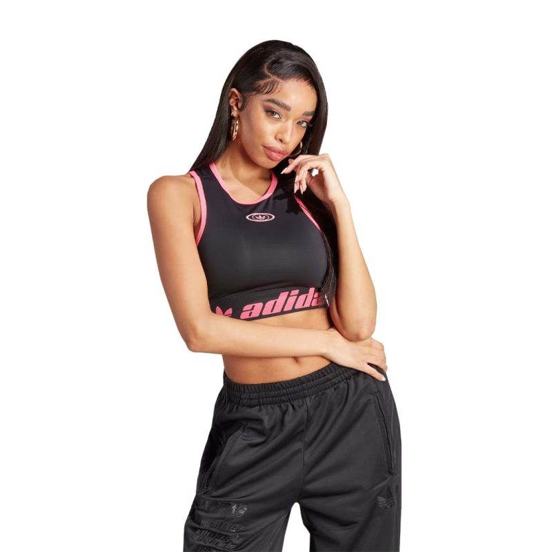 adidas Women s Originals Multiple Logo Bra Top IJ7767 02