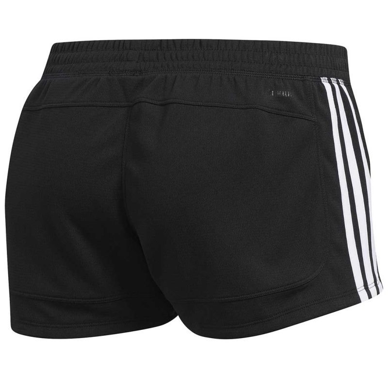 adidas Women s Pacer 3 Stripes Knit Shorts DU3502 02