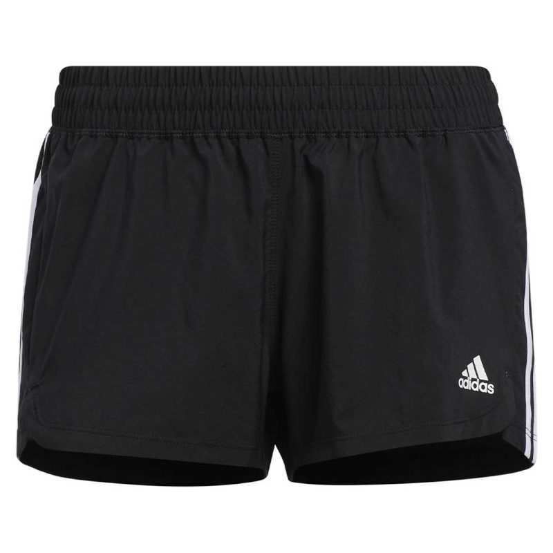 adidas Women s Pacer 3 Stripes Woven Short GH8146 01