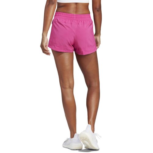 adidas Women s Pacer 3 Stripes Woven Shorts IB8697 03