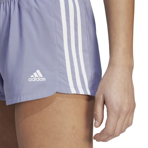 adidas Women s Pacer 3 Stripes Woven Shorts IB8704 05