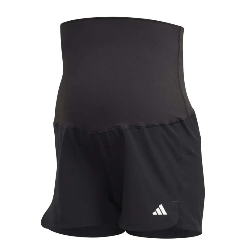 adidas Women s Pacer Ess Shorts Maternity IB8546 01