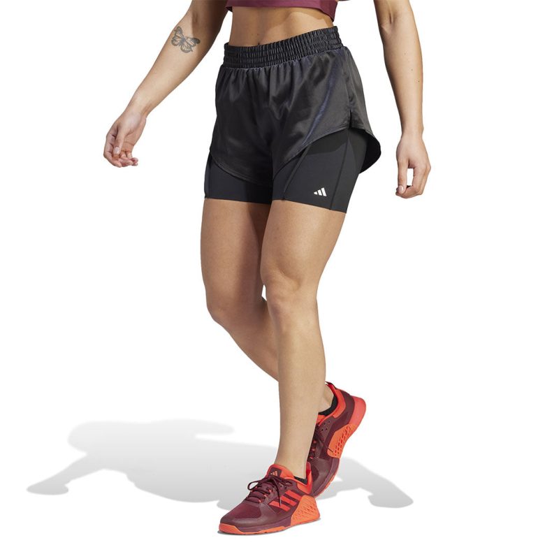 adidas Women s Power AEROREADY 2 In 1 Shorts IL9449 02