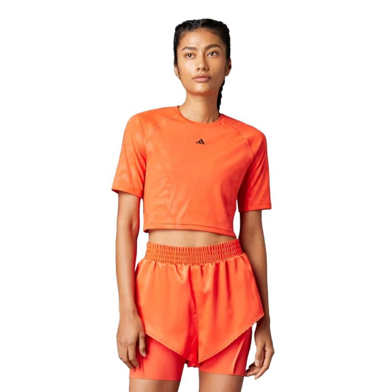 adidas Women s Power Cropped T Shirt IN6207 02