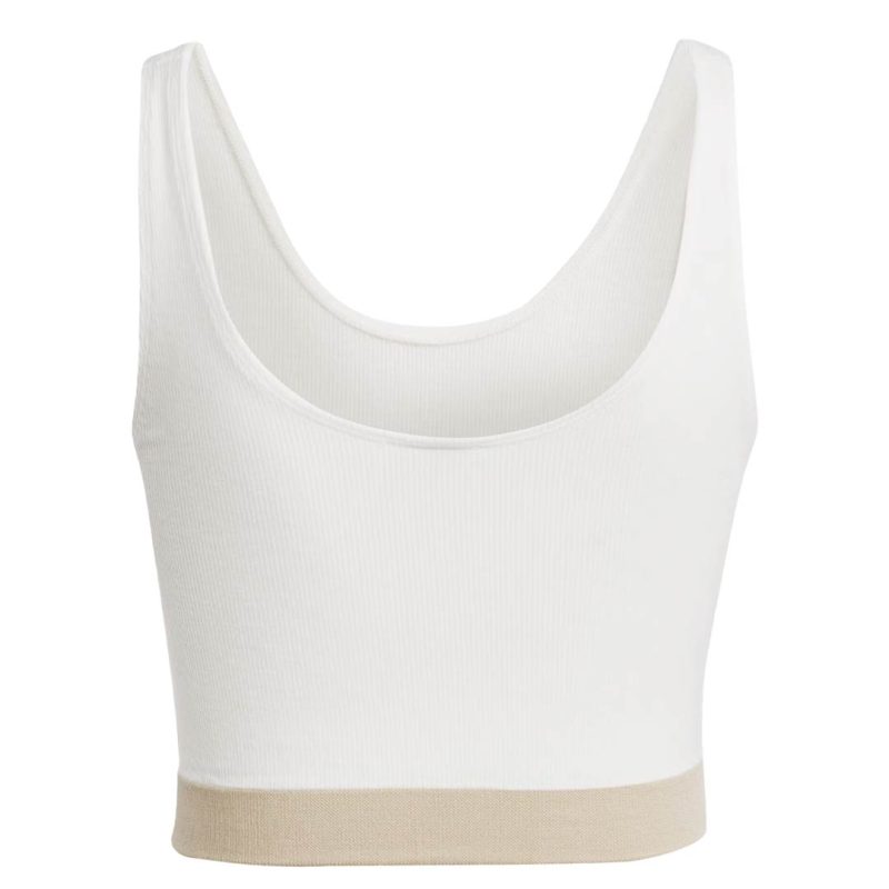 adidas Women s Ribbed Modern Flex Brami Crop Top GC3809