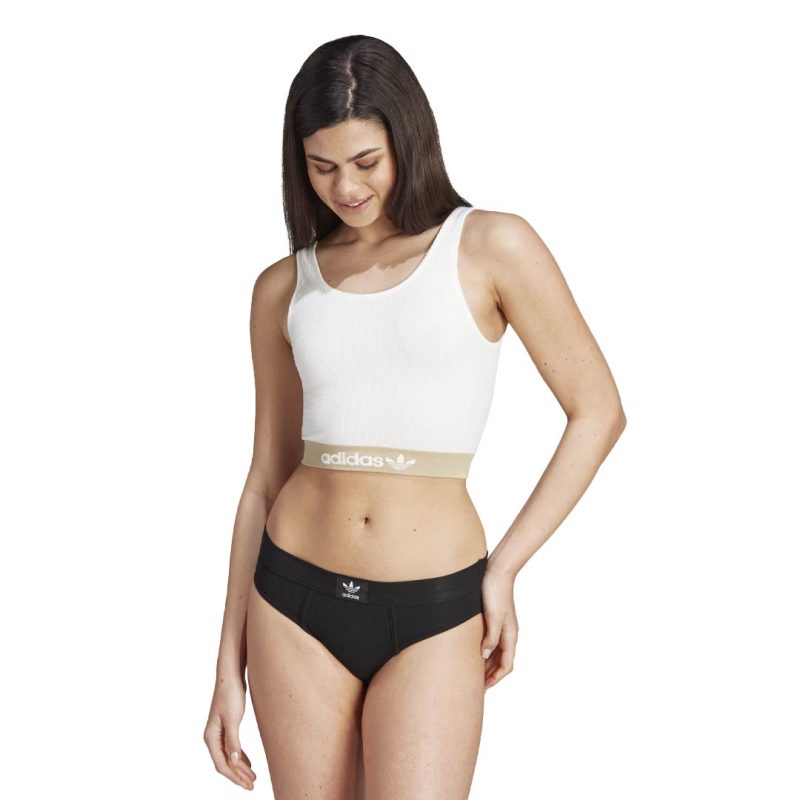 adidas Women s Ribbed Modern Flex Brami Crop Top GC3809 4