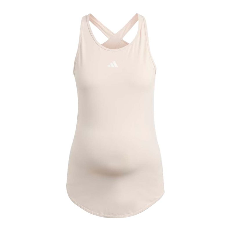 adidas Women s Slim Fit Tank Top Maternity IB8545 01