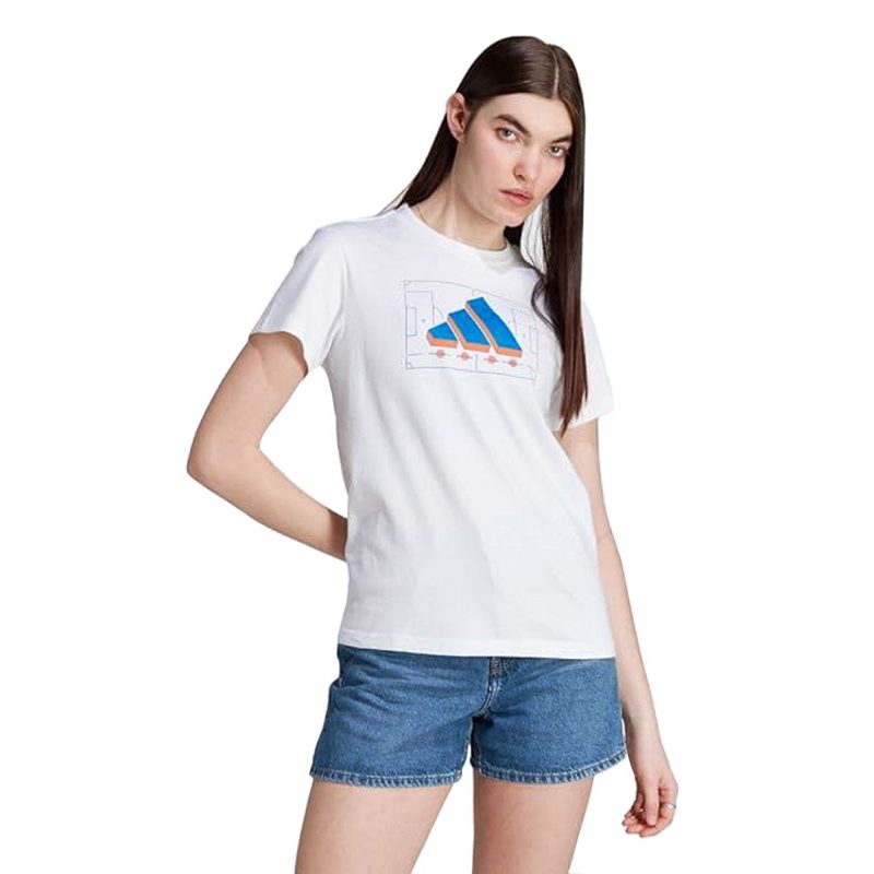 adidas Women s Soccer Logo T Shirt II3574 02