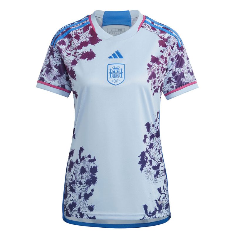 adidas Women s Spain Team 23 Away Jersey HT4314 01