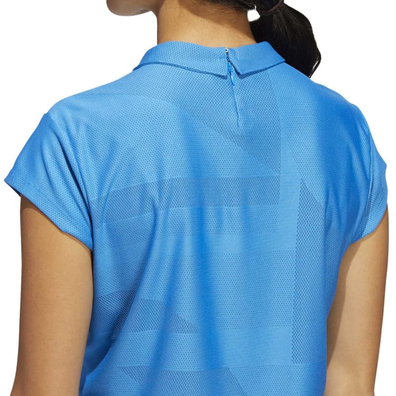 adidas Women s Sport Performance Jacquard Polo HA3386