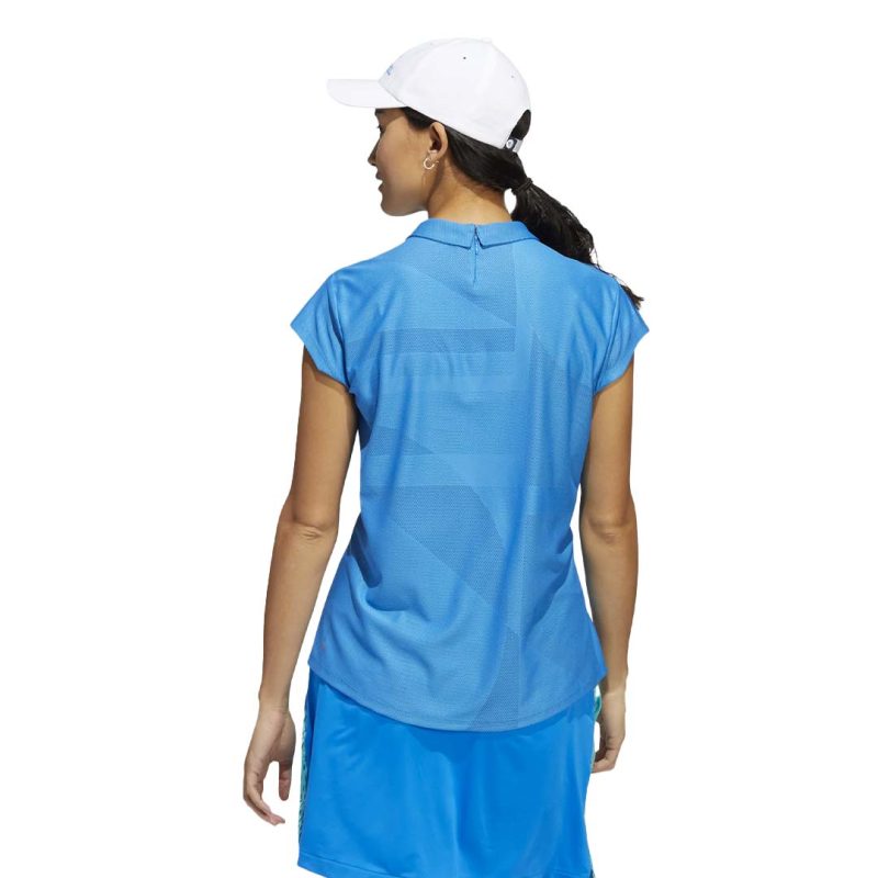 adidas Women s Sport Performance Jacquard Polo HA3386 3