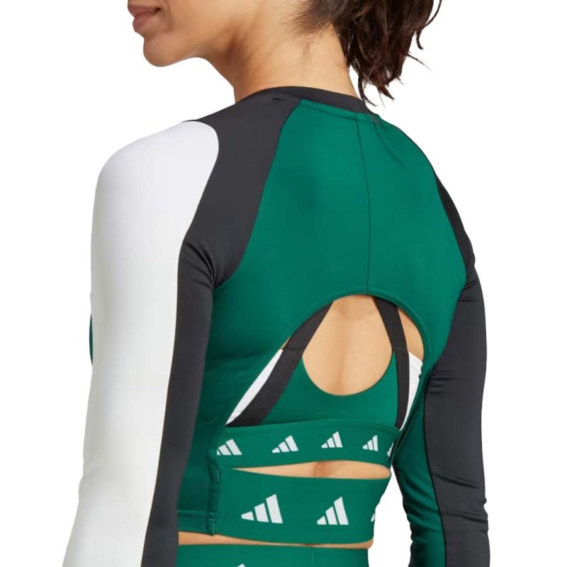 adidas Women s Techfit Aeroready Long Sleeve T Shirt IK6152 05