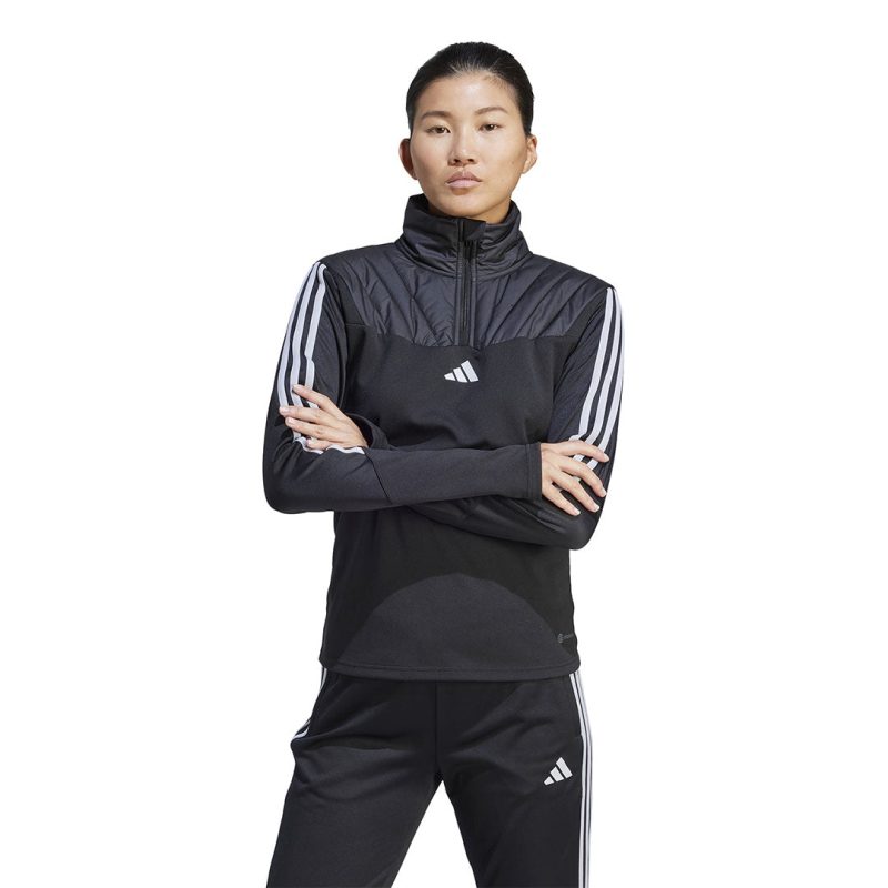 adidas Women s Tiro 23 Winterized 1 4 Zip Top IA5371 02